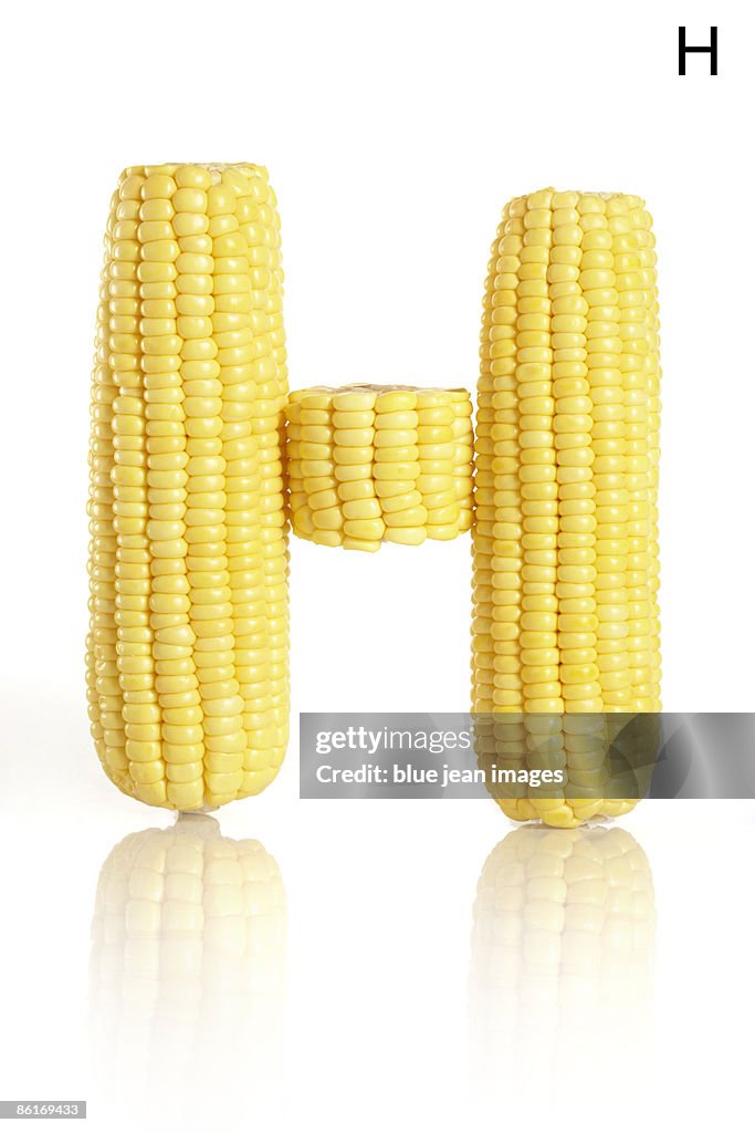 From the Health-abet, the Letter H, corn.