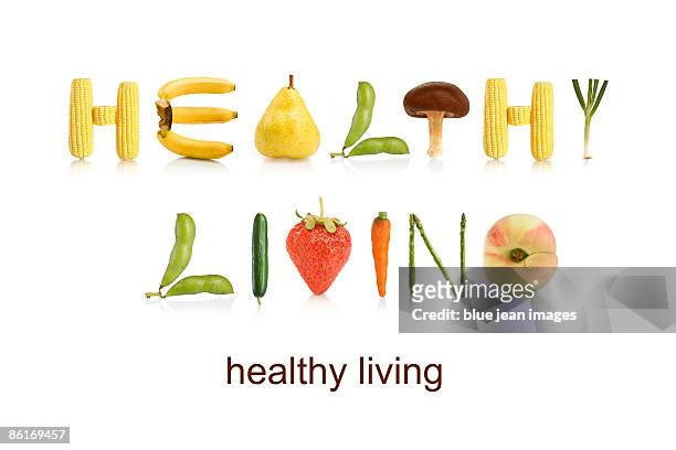 from the health-abet, healthy living - mushroom types stockfoto's en -beelden