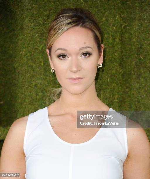 Alisha Marie attends the 8th annual Veuve Clicquot Polo Classic at Will Rogers State Historic Park on October 14, 2017 in Pacific Palisades,...