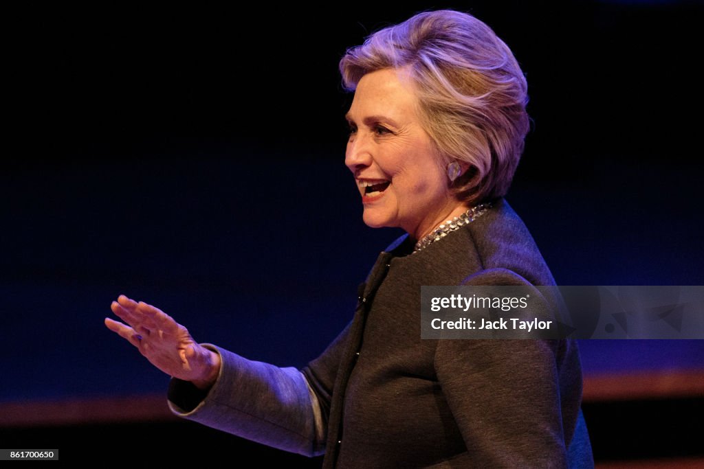 Hillary Clinton Appears At The Southbank Centre's London Literature Festival