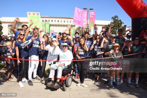 Renee Zellweger, Coco Arquette and Courteney Cox attend the 15th Annual LA County Walk To Defeat ALS with Nanci Ryder "Team Nanci" at Exposition Park...