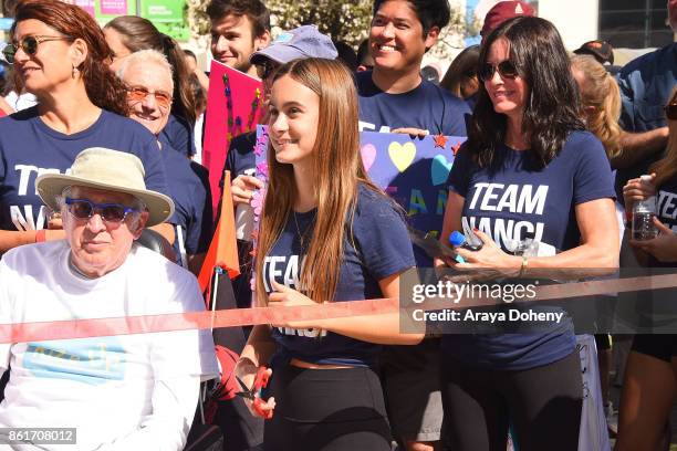 Renee Zellweger, Coco Arquette and Courteney Cox attend the 15th Annual LA County Walk To Defeat ALS with Nanci Ryder "Team Nanci" at Exposition Park...