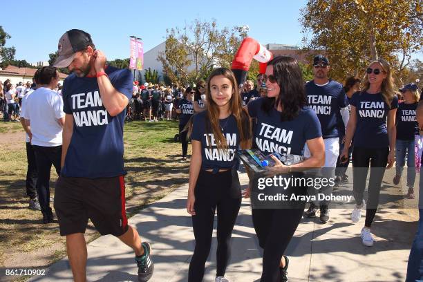 Coco Arquette and Courteney Cox attend the 15th Annual LA County Walk To Defeat ALS with Nanci Ryder "Team Nanci" at Exposition Park on October 15,...