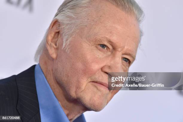 Actor Jon Voight arrives at the premiere of 'Same Kind of Different as Me' at Westwood Village Theatre on October 12, 2017 in Westwood, California.