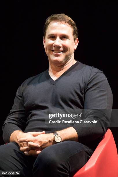 American romance novelist, screenwriter and producer Nicholas Sparks Presents His New Book 'Two By Two' on October 15, 2017 in Milan, Italy.