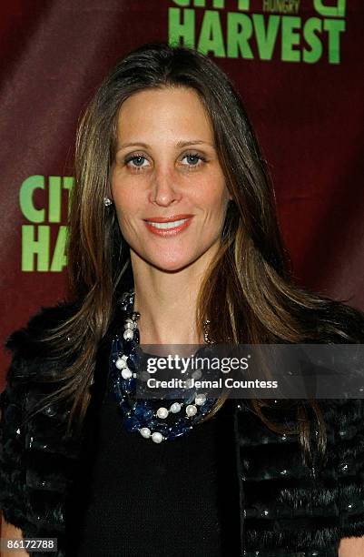 Stephanie Wolkoff arrives at An Evening of Practical Magic Hosted by City Harvest at Cipriani 42nd Street on April 22, 2009 in New York City.