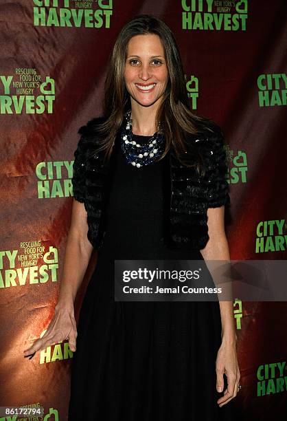 Stephanie Wolkoff arrives at An Evening of Practical Magic Hosted by City Harvest at Cipriani 42nd Street on April 22, 2009 in New York City.