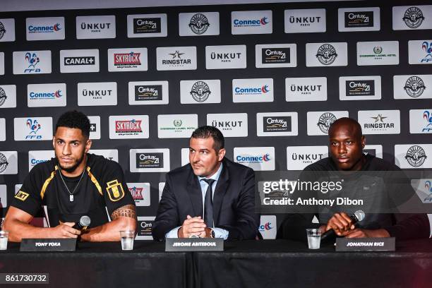 Jonota Rice 101 Tony Yoka V Jonathan Rice Press Conference Stock Photos, High-Res ...