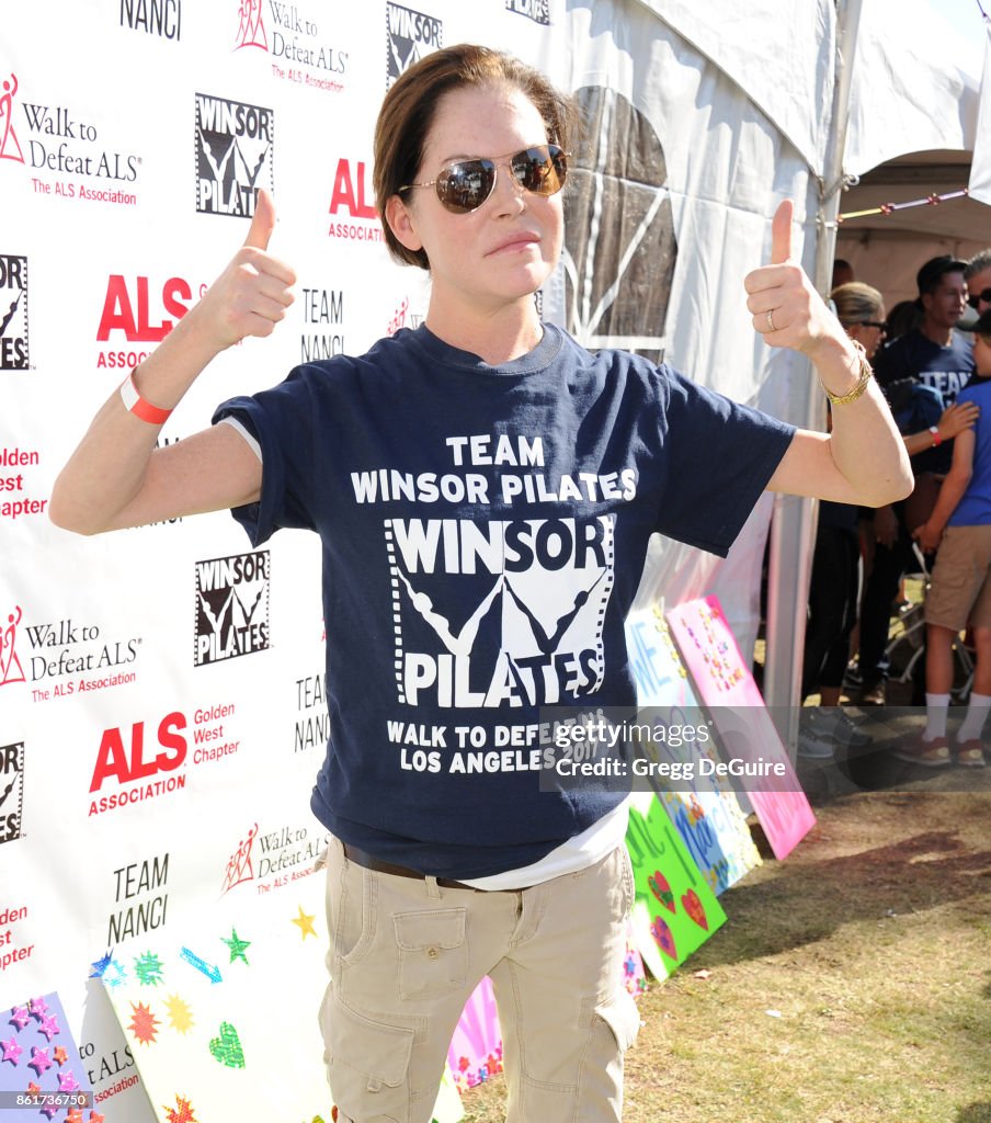 Nanci Ryder's "Team Nanci" Participates In The 15th Annual LA County Walk To Defeat ALS - Arrivals