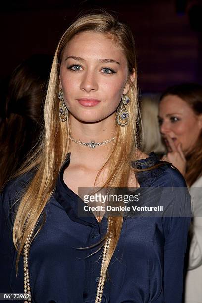 Beatrice Borromeo attends the Stella McCartney and Established & Sons cocktail party held at the La Pelota as part of the 2009 Milan International...