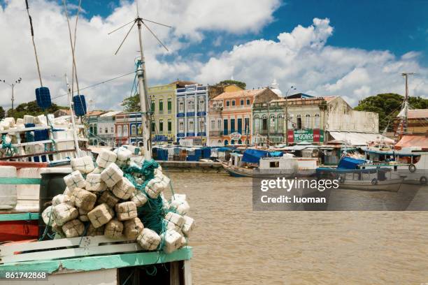 belem-port - belém brazil stock-fotos und bilder