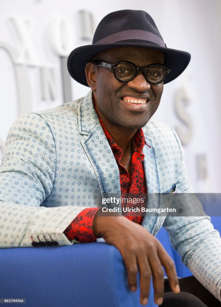 Frankfurt Book Fair 2017. Alain Mabanckou, Congolese writer.