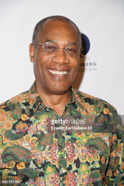 Actor Joe Morton attends Sunday matinee of "Turn Me Loose" at Wallis Annenberg Center for the Performing Arts on October 15, 2017 in Beverly Hills,...