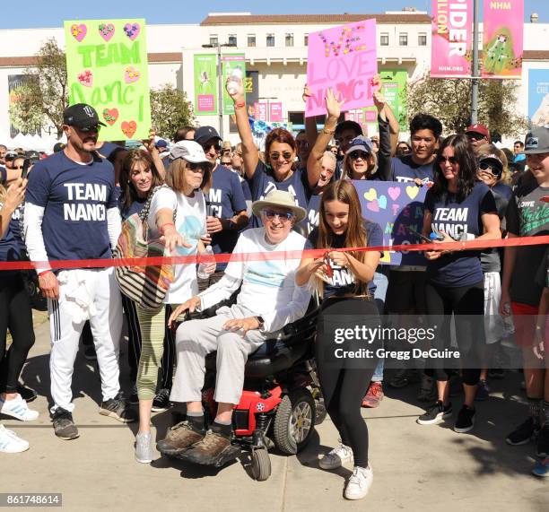 Renee Zellweger, Coco Arquette and Courteney Cox attend Nanci Ryder's "Team Nanci" 15th Annual LA County Walk To Defeat ALS at Exposition Park on...