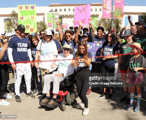 Renee Zellweger, Coco Arquette and Courteney Cox attend Nanci Ryder's "Team Nanci" 15th Annual LA County Walk To Defeat ALS at Exposition Park on...