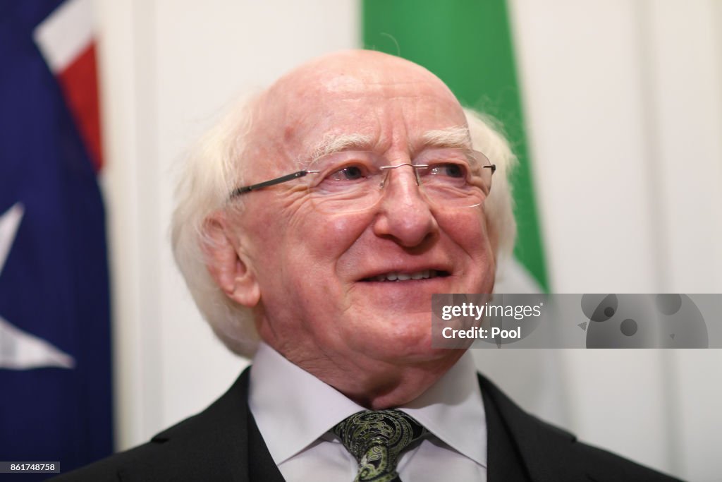 Irish President Michael D. Higgins Visits Australia