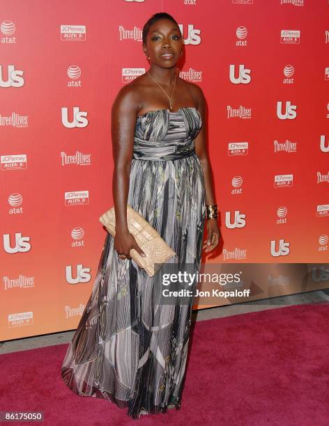 Singer Estelle arrives at Us Weekly's "Hot Hollywood Style" Issue Launch Party at MyHouse on April 22, 2009 in Hollywood, California.