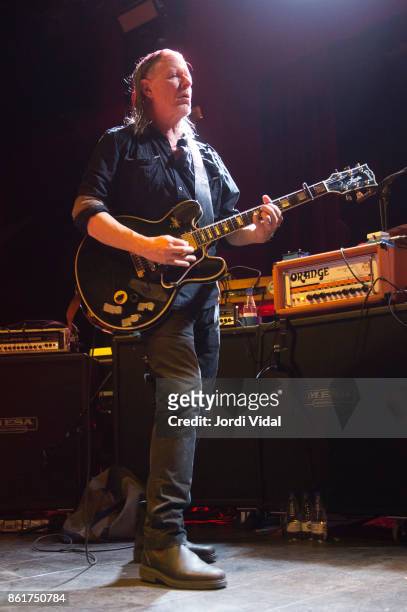 Michael Gira of Swans performs on stage at Sala Apolo on October 15, 2017 in Barcelona, Spain.
