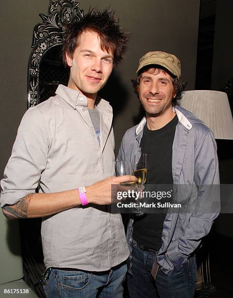 Bobby Alt and Mark Weinberg attend EMI Music Publishing's 2009 ASCAP Pop Awards after party held at XIV on April 22, 2009 in West Hollywood,...