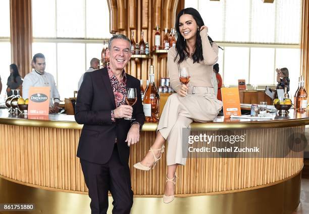 Hosts Elvis Duran and Katie Lee attend the Food Network & Cooking Channel New York City Wine & Food Festival Presented By Coca-Cola - Rooftop Rose at...