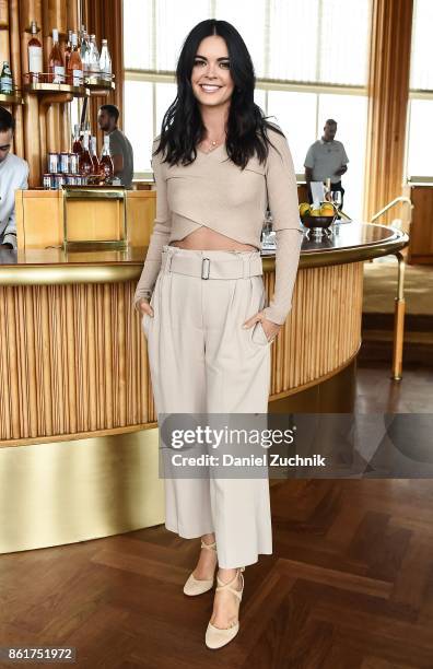 Host Katie Lee attends the Food Network & Cooking Channel New York City Wine & Food Festival Presented By Coca-Cola - Rooftop Rose at The Top of The...