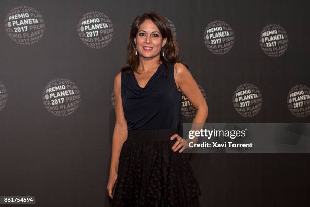 Mara Torres attends the 2017 Premio Planeta award on October 15, 2017 in Barcelona, Spain.