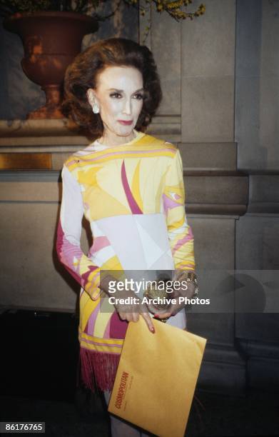 Helen Gurley Brown attends the American Women in Radio and Television Gracie Awards at the Plaza Hotel in New York City, 31st May 2001.