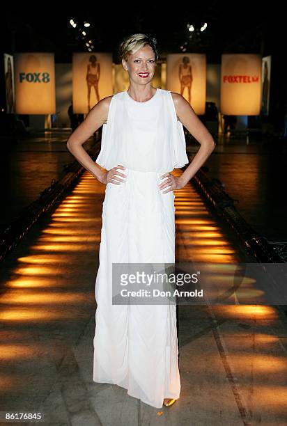 Sarah Murdoch arrives for the official launch party for 'Australia's Next Top Model' at Australian Technology Park on April 23, 2009 in Sydney,...