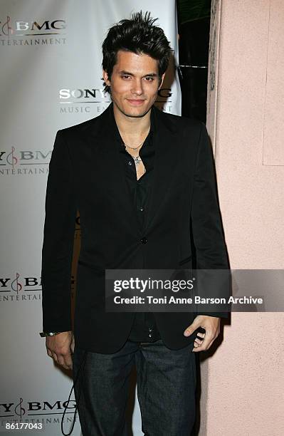 Singer John Mayer arrives at the Sony/BMG Grammy After Party at the Beverly Hills Hotel on February 10, 2008 in Beverly Hills, California.