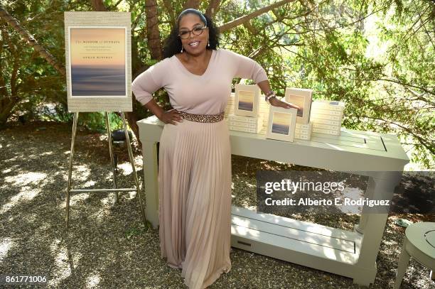Author Oprah Winfrey attends Oprah Winfrey's Gospel Brunch celebrating her new book "Wisdom of Sundays" on October 15, 2017 in Montecito, California.