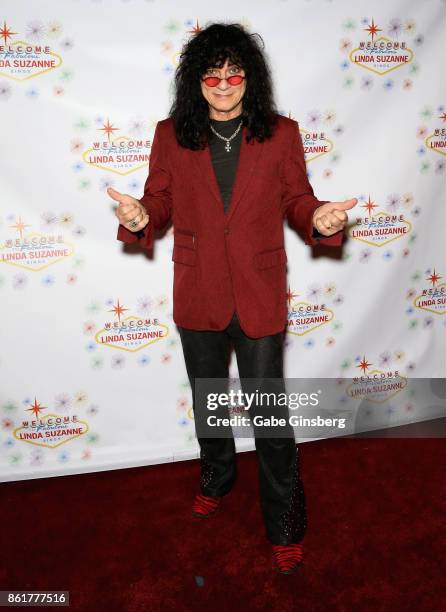 Singer Paul Shortino attends the debut of "Linda Suzanne Sings Divas of Pop" at the South Point Hotel & Casino on October 15, 2017 in Las Vegas,...