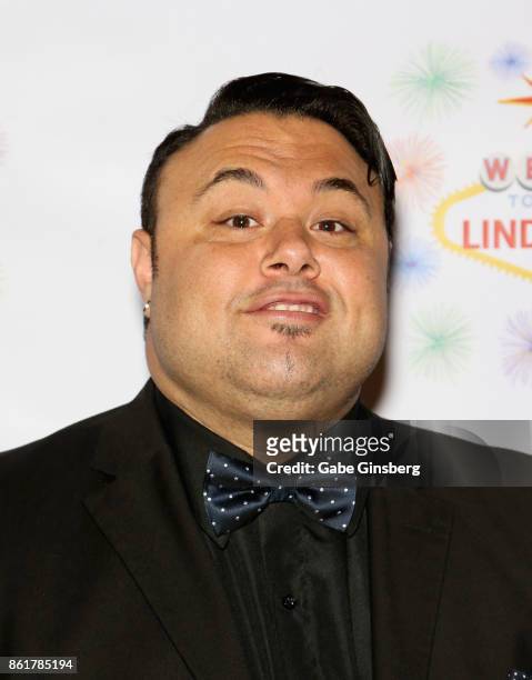 Singer Ryan Whyte Maloney attends the debut of "Linda Suzanne Sings Divas of Pop" at the South Point Hotel & Casino on October 15, 2017 in Las Vegas,...