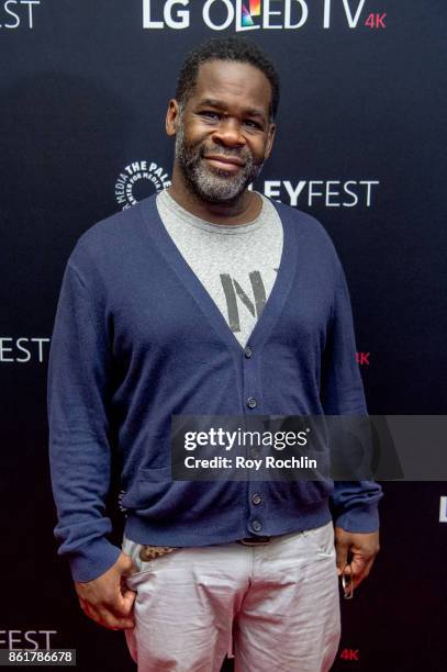 Craig muMs Grant aka muMs the Schemer attends the PaleyFest NY 2017 "Oz" reunion at The Paley Center for Media on October 15, 2017 in New York City.