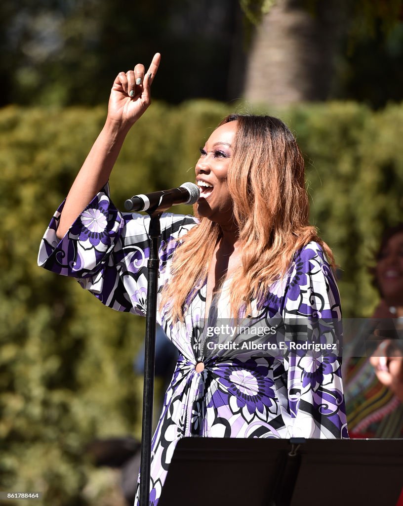 Oprah Winfrey's Gospel Brunch Celebrating Her New Book "Wisdom Of Sundays"