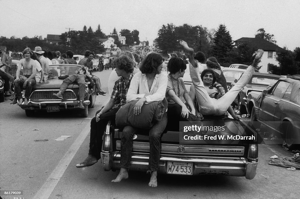 Fans At Woodstock