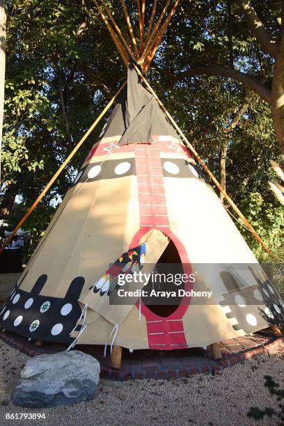 Tipi at the AbilityFirst Festival of Fall on October 15, 2017 in Pasadena, California.