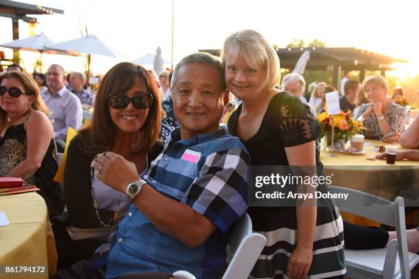 Lauren Potter and guest attend the AbilityFirst Festival of Fall on October 15, 2017 in Pasadena, California.