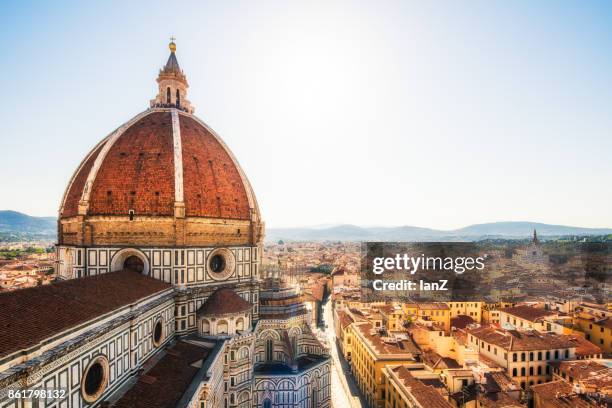 duomo santa maria del flore - firenze foto e immagini stock