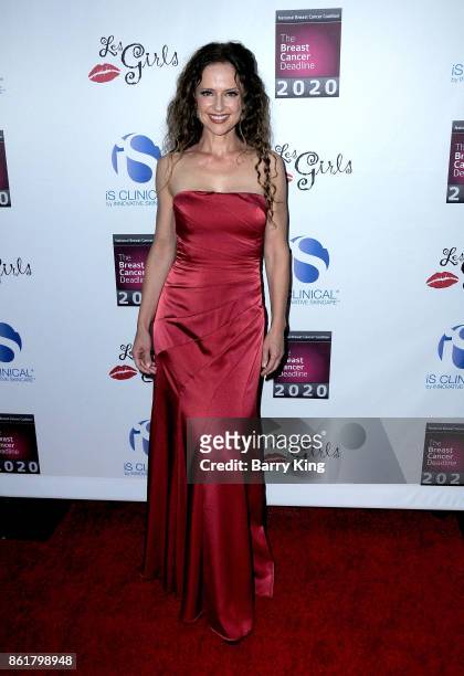 Actress Jean Louisa Kelly attends the 17th Annual 'Les Girls' at Avalon on October 15, 2017 in Hollywood, California.