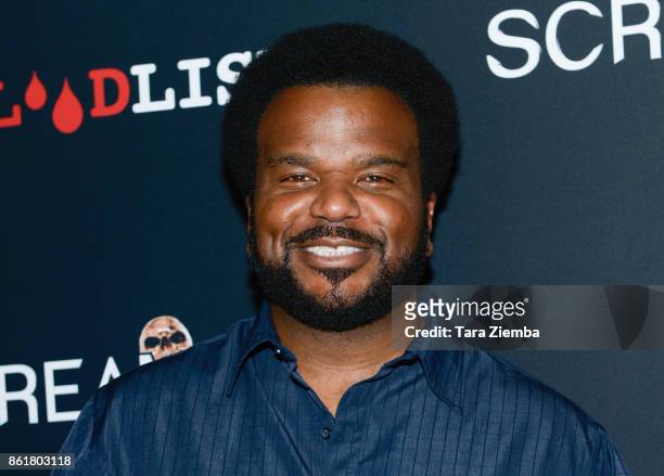 Actor Craig Robinson attends the 2017 Screamfest Horror Film Festival at TCL Chinese 6 Theatres on October 15, 2017 in Hollywood, California.