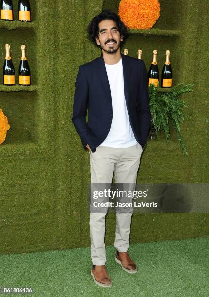 Actor Dev Patel attends the 8th annual Veuve Clicquot Polo Classic at Will Rogers State Historic Park on October 14, 2017 in Pacific Palisades,...