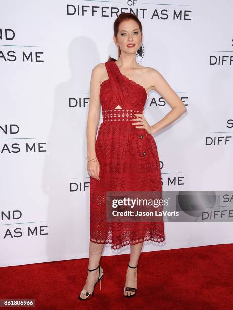 Actress Sarah Drew attends the premiere of "Same Kind of Different as Me" at Westwood Village Theatre on October 12, 2017 in Westwood, California.