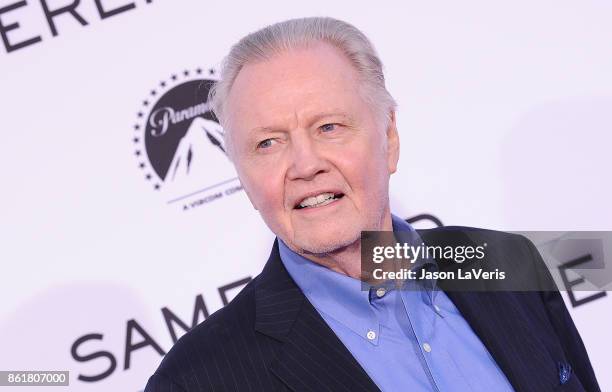 Actor Jon Voight attends the premiere of "Same Kind of Different as Me" at Westwood Village Theatre on October 12, 2017 in Westwood, California.