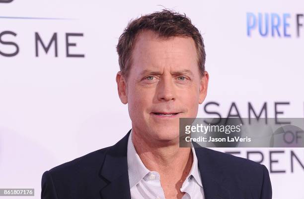 Actor Greg Kinnear attends the premiere of "Same Kind of Different as Me" at Westwood Village Theatre on October 12, 2017 in Westwood, California.