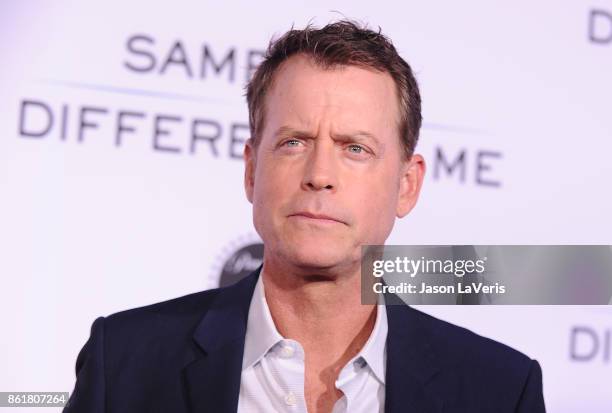 Actor Greg Kinnear attends the premiere of "Same Kind of Different as Me" at Westwood Village Theatre on October 12, 2017 in Westwood, California.