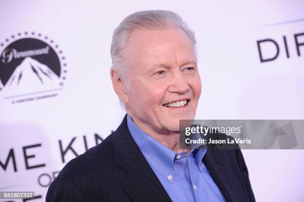 Actor Jon Voight attends the premiere of "Same Kind of Different as Me" at Westwood Village Theatre on October 12, 2017 in Westwood, California.