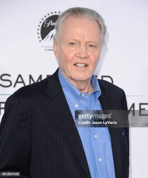 Actor Jon Voight attends the premiere of "Same Kind of Different as Me" at Westwood Village Theatre on October 12, 2017 in Westwood, California.