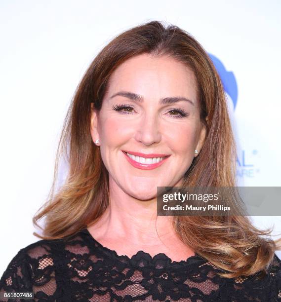 Peri Gilpin arrives at the 17th Annual "Les Girls" at Avalon on October 15, 2017 in Hollywood, California.