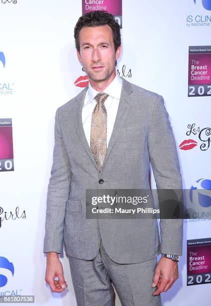 Aaron Lazar arrives at the 17th Annual "Les Girls" at Avalon on October 15, 2017 in Hollywood, California.