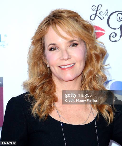 Lea Thompson arrives at the 17th Annual "Les Girls" at Avalon on October 15, 2017 in Hollywood, California.